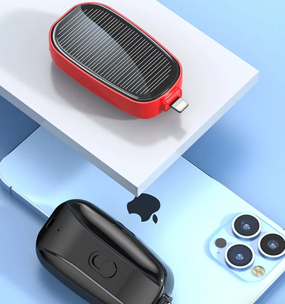 Mini batterie solaire pour portable PowerBank  iPhone, Xiaomi, Samsung