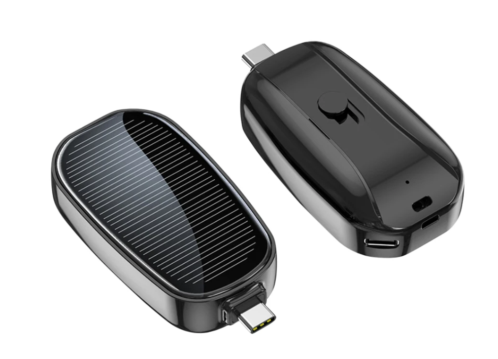 Mini batterie solaire pour portable PowerBank  iPhone, Xiaomi, Samsung