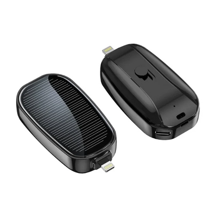 Mini batterie solaire pour portable PowerBank  iPhone, Xiaomi, Samsung